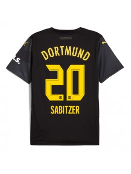 Borussia Dortmund Marcel Sabitzer #20 Replika Borta Kläder 2024-25 Kortärmad